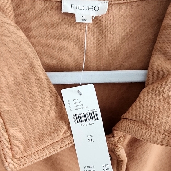 NWT Anthropologie Pilcro Oversized Cotton Utility Jacket Size XL - Picture 6 of 8